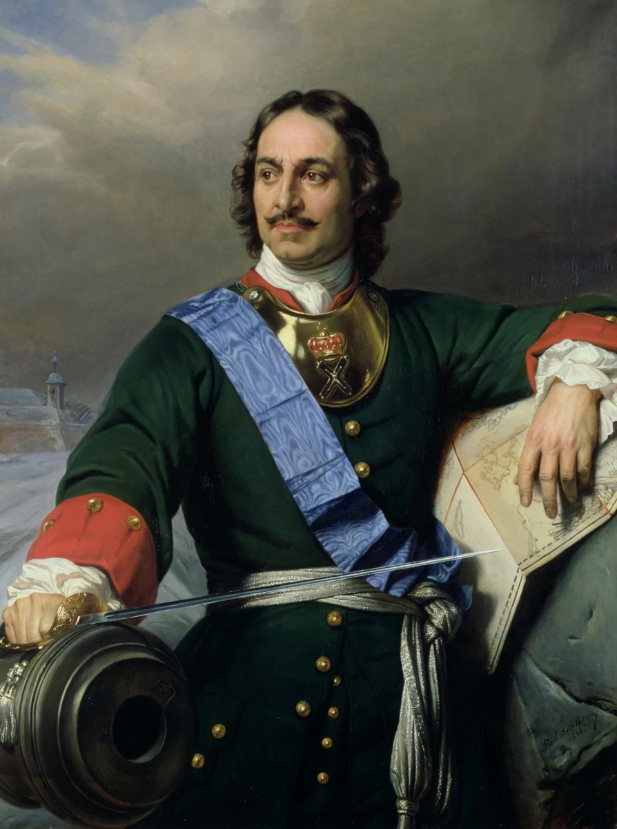 Ritratto dello zar Pietro I detto il Grande - Hamburger Kunsthalle, Amburgo